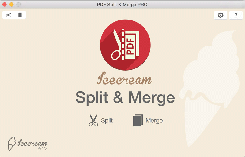 Icecream PDF Split & Merge for Mac 2.0.1 full