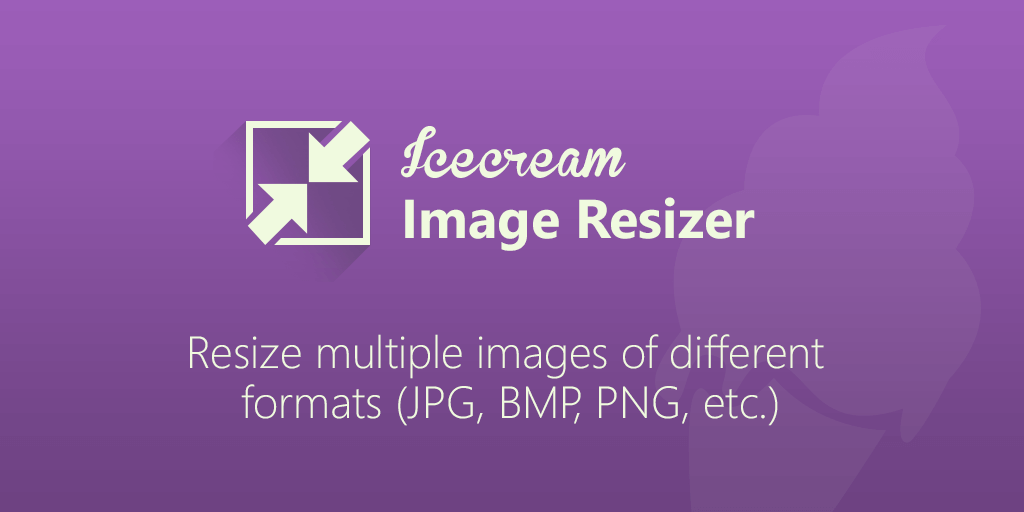 Icecream Image Resizer Pro 2.13 for ios instal free