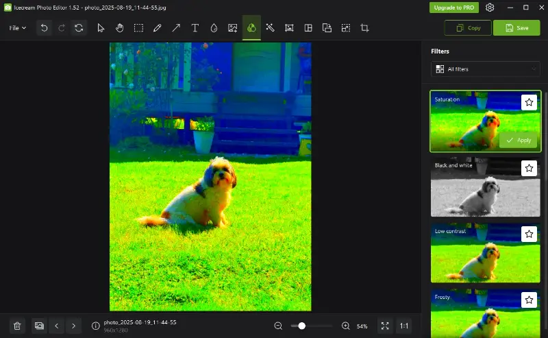 Oversaturation in photo editing Oversaturation in photo editing