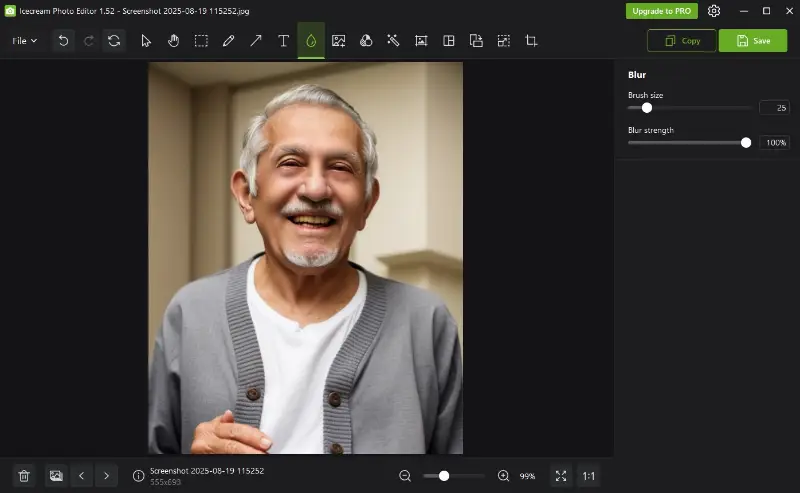 Retouching skin too much Retouching skin too much
