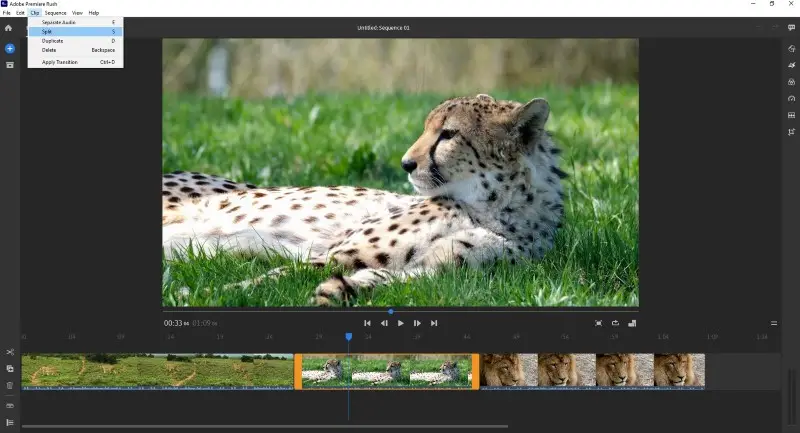 Split your video in Adobe Premiere Rush Split your video in Adobe Premiere Rush