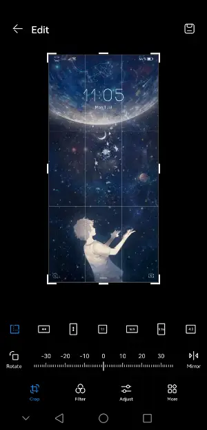 Edit a screenshot on Android using Gallery app Edit a screenshot on Android using Gallery app