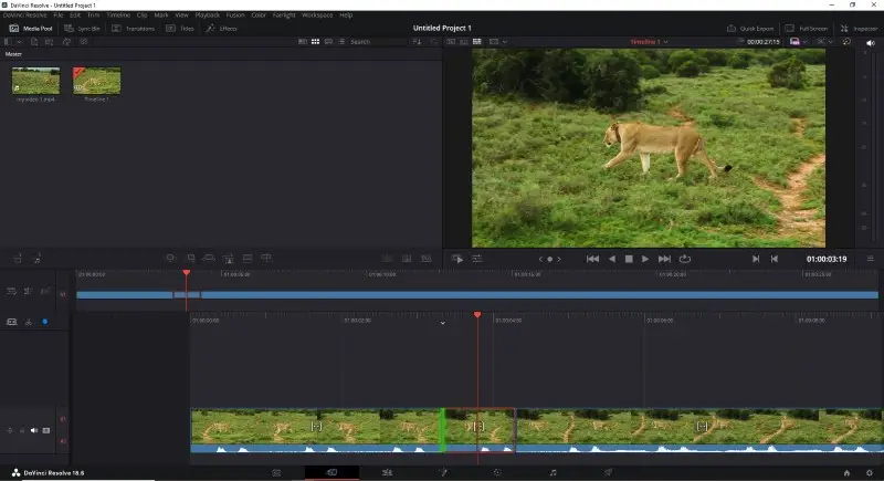Using Davinci Resolve as a video cutter Using Davinci Resolve as a video cutter