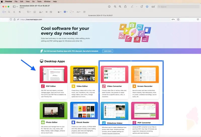 Edit screenshots on macOS using Preview Edit screenshots on macOS using Preview