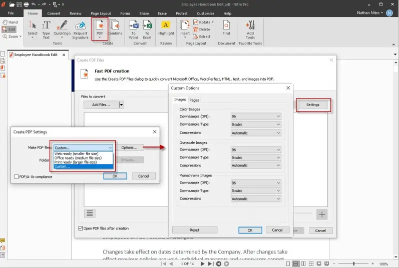 Edit PDF using Nitro PDF Pro Edit PDF using Nitro PDF Pro
