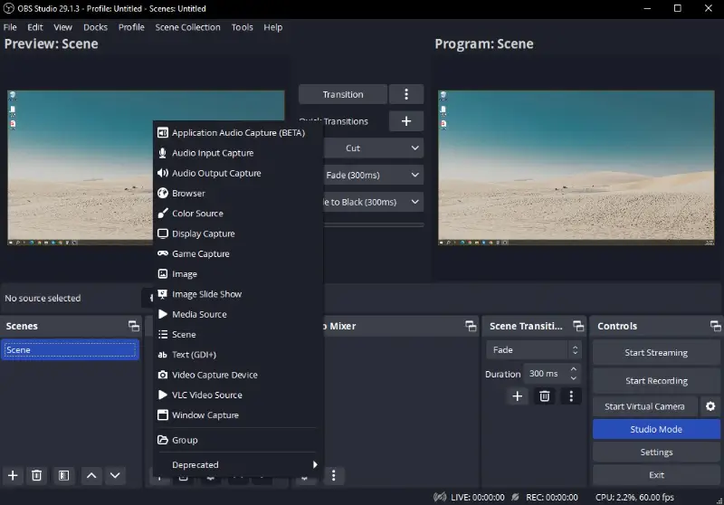 Open-source screen recorder for Windows