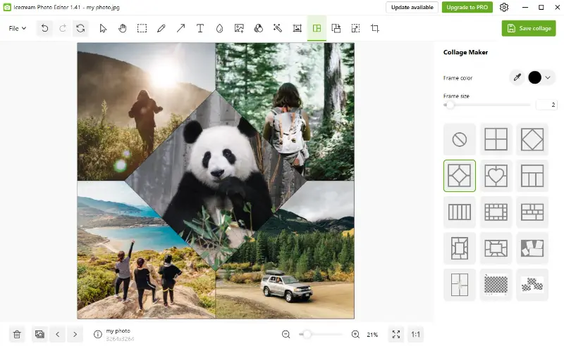Creating a photo collage Creating a photo collage