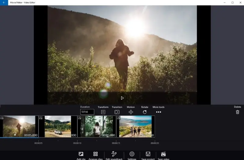 Create a slideshow in Windows Movie Maker