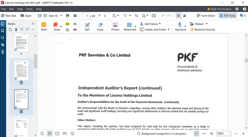 Merge PDFs in Abbyy