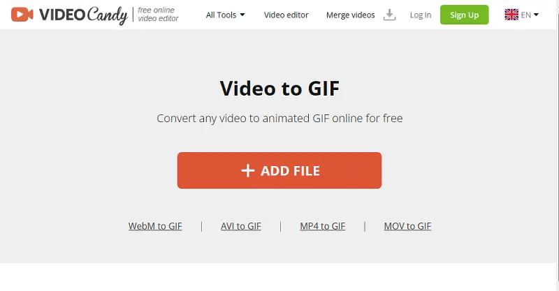 Video Candy video to GIF converter
