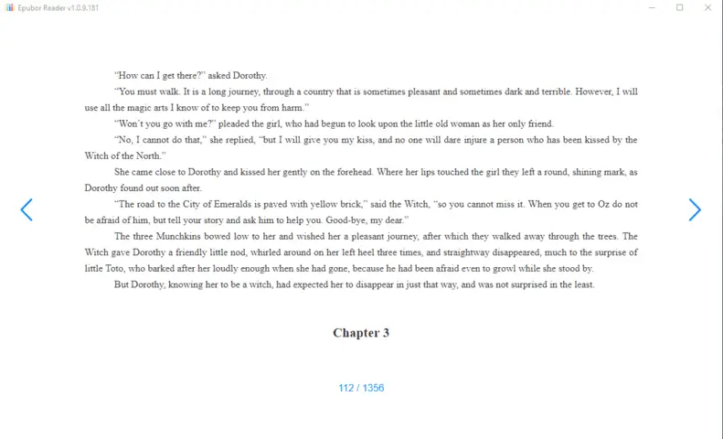 Чтение ePub книг в Epubor Reader