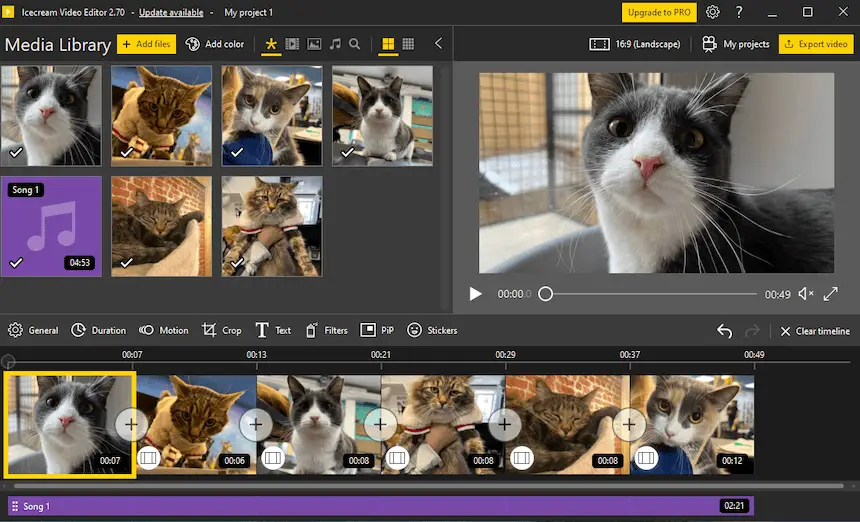 La meilleure application de montage vidéo pour PC sans filigrane - Icecream Video Editor