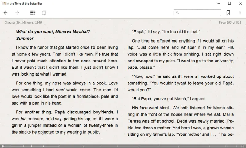 MOBI reading in FBReader Ebook Reader