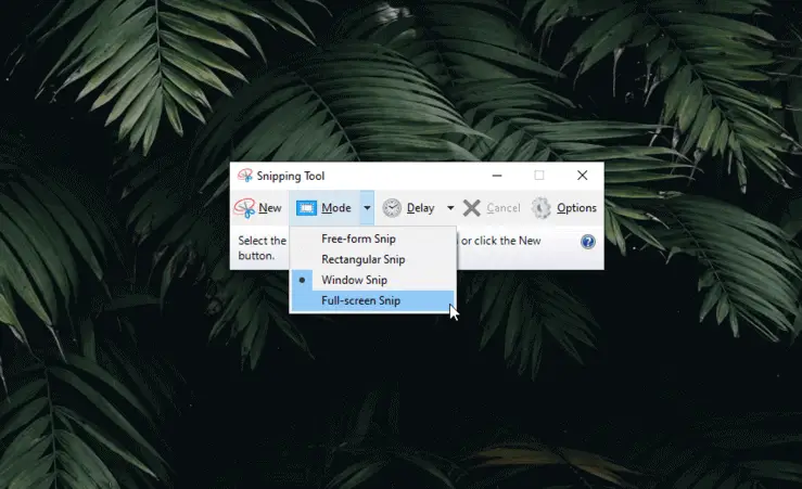 Snipping Tool for recording YouTube videos