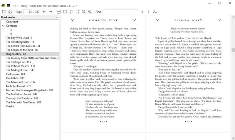 Sumatra PDF как читалка книг для Windows