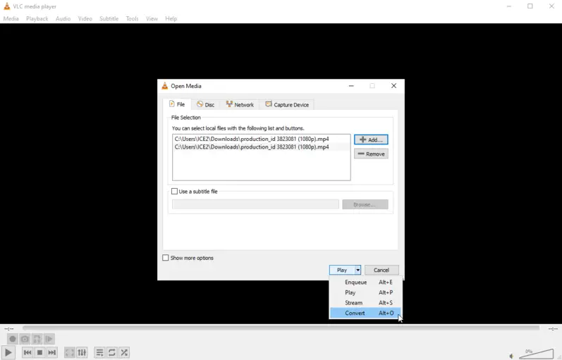 Opcje przetwarzania wideo w odtwarzaczu multimedialnym VLC