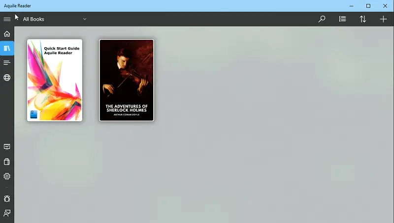 Aquile Reader - электронная библотека