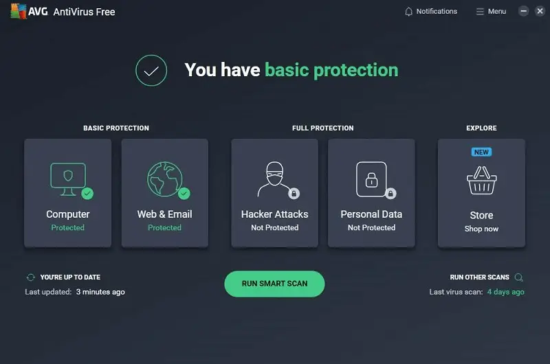 Необходимое программное обеспечение для учебы - AVG