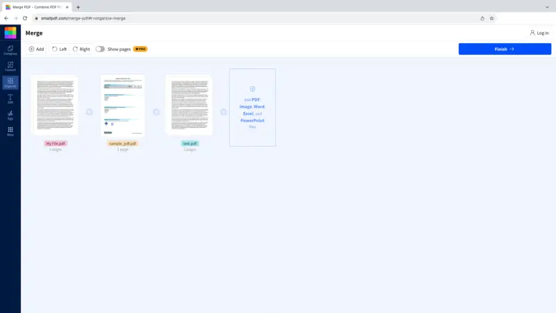 How to merge PDF files online - Small PDF How to merge PDF files online - Small PDF