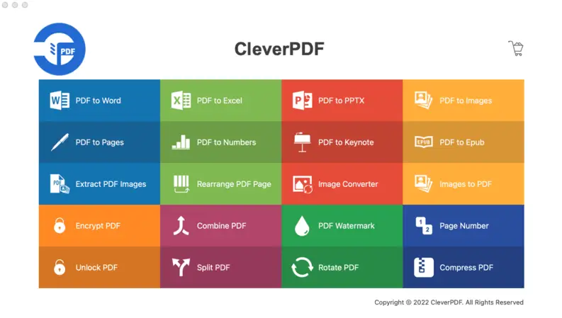 How to create a PDF file from scanned documents using Clever PDF
