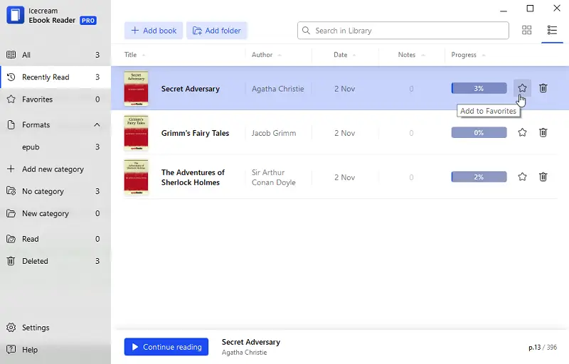 Add your favorite books Add your favorite books