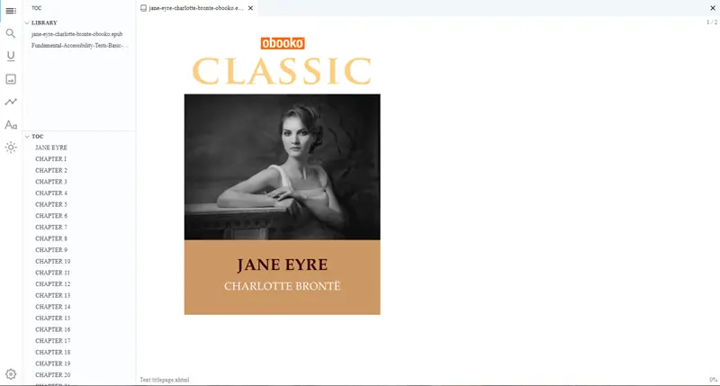 Flow ebook reader app