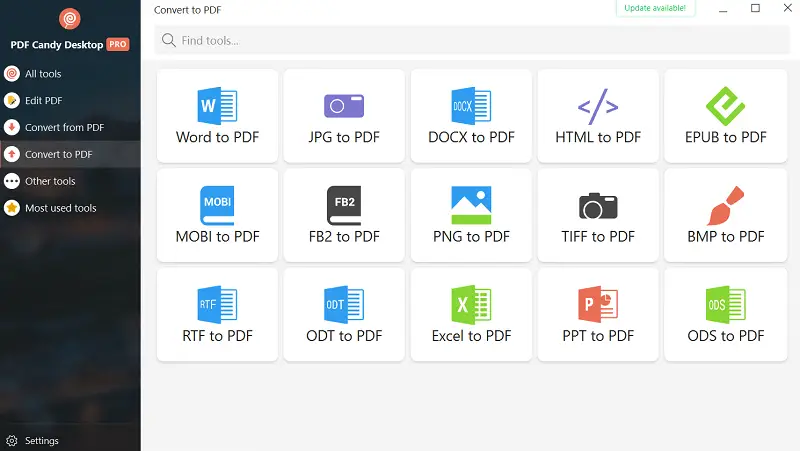 PDF Candy Desktop PDF Converter
