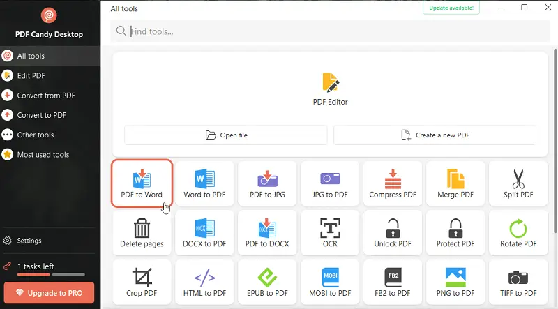 Convert before PDF translation Convert before PDF translation