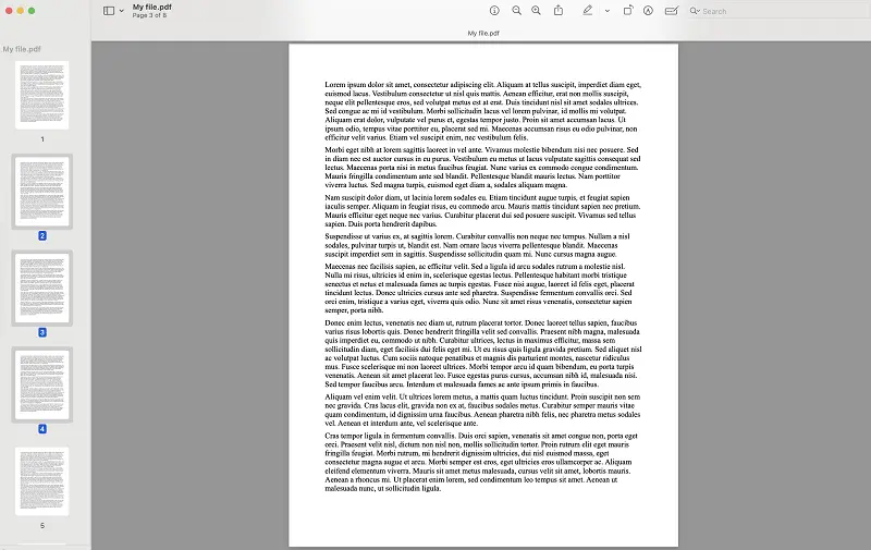 Delete a page from a PDF with Preview Delete a page from a PDF with Preview