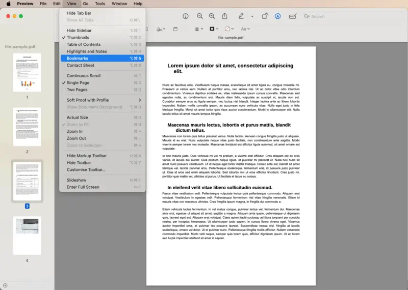 Lector de PDF gratuito para Mac