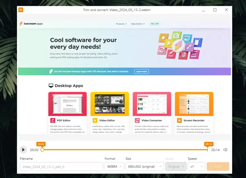 Make edits to screencast video Make edits to screencast video