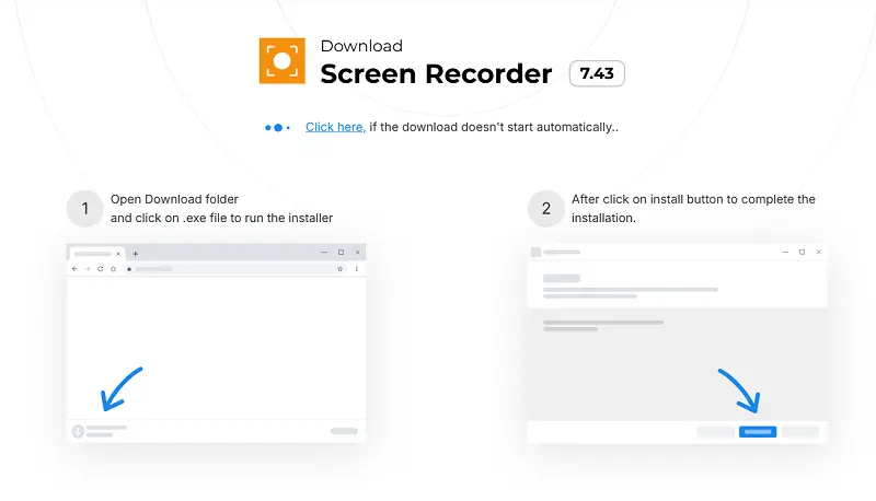 Install the Icecream Screen Recorder