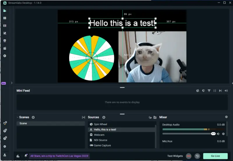 Streamlabs - webcam recording software with live stream