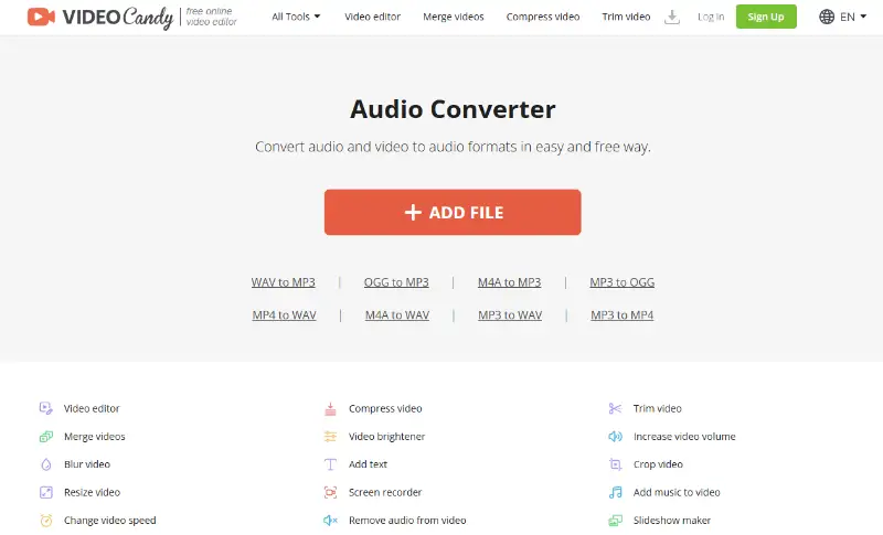 Online MP3 converter by Video Candy Online MP3 converter by Video Candy