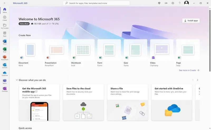 Пакет Microsoft Office 365