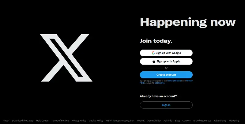 X interface