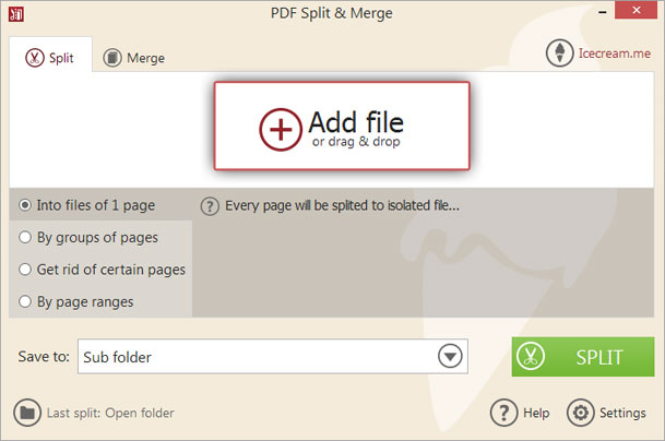 How to Split PDF by Page Ranges